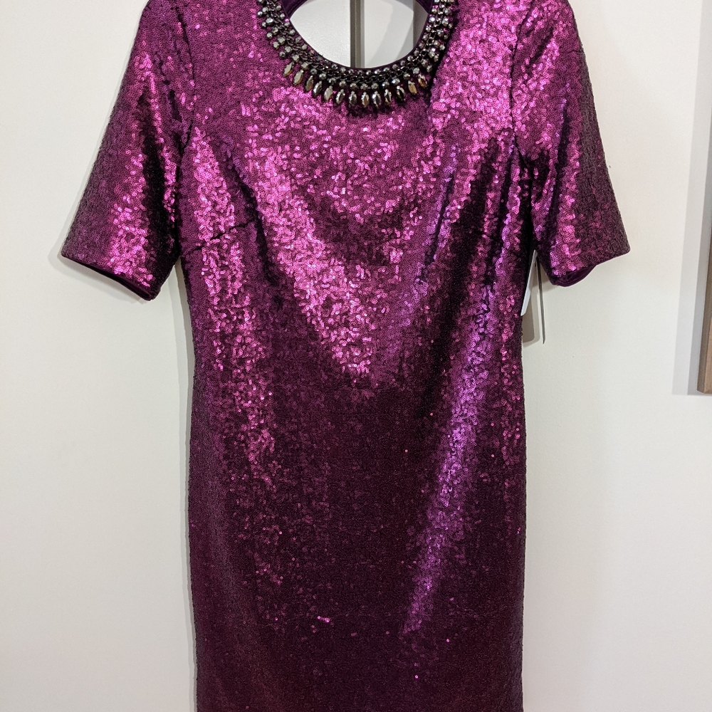 Cocktail dress by Laundry, 10 purple